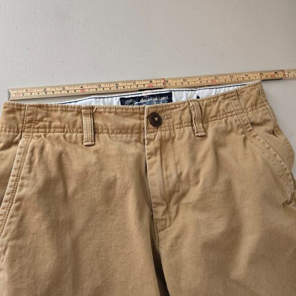 American Eagle Relaxed Straight Jeans Men's 30 x 27 (tag 28 x 30) Tan - Picture 11 of 16